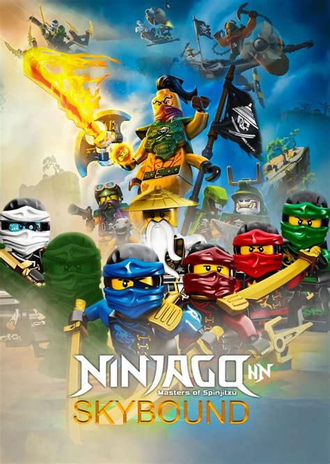 Lego Ninjago Skybound Poster | Lego ninjago, Ninjago skybound, Lego ...