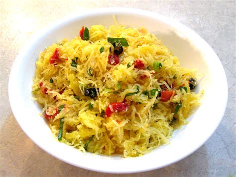 Spaghetti Squash Pasta - Poor Man's Gourmet Kitchen