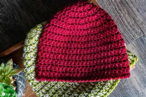 Easy Peasy 30-Minute Beanie Free Crochet Pattern