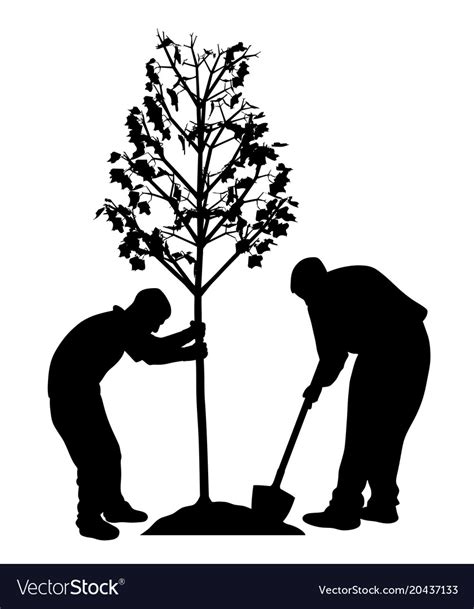 Black People Planting Trees