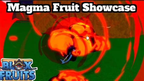 Blox Fruits Magma Fruit Showcase (ROBLOX) - YouTube