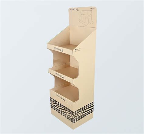 New Design Corrugated Board POS Display Cardboard Display Stand - China ...