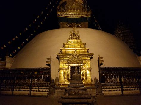 buddha, buddhist, culture, heritage, kathmandu, nepal, night, stupa ...