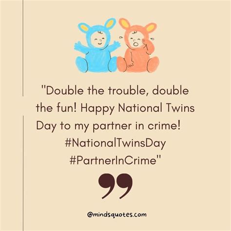 50 Best National Twins Day Quotes, Wishes & Messages