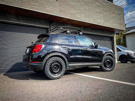 Lifted Fiat 500x With Off-road Mods and Yokohama M/T Wheels - offroadium.com