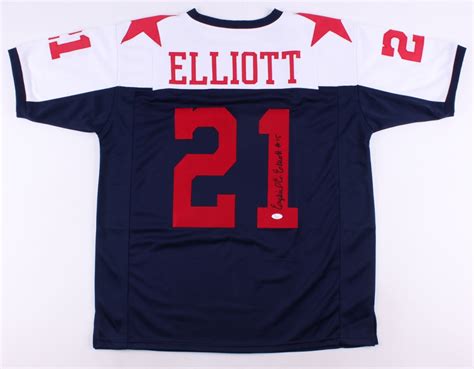 Ezekiel Elliott Signed Cowboys Jersey (JSA COA) | Pristine Auction