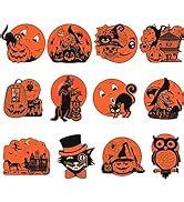 Amazon.com: Vintage Halloween Decorations- 12 Pieces Large Size ...