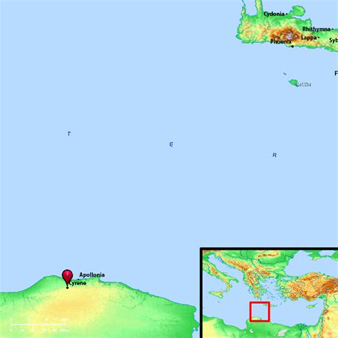 Bible Map: Cyrene