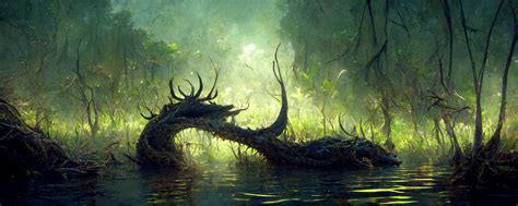 ArtStation - Swamp Dragon