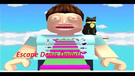 Escape Denis Daily!! | Roblox Obby (Roblox Collab) - YouTube