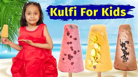 3 HomeMade KULFI Recipe - 3 Base 3 Flavour | CookWithNisha - YouTube