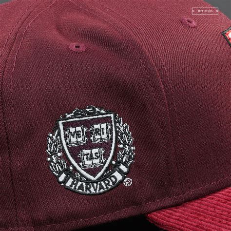 HARVARD UNIVERSITY HARVARD CRIMSON VERITAS SIDE PATCH NEW ERA FITTED C ...