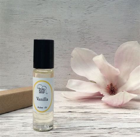 Vanilla Perfume Oil Organic Fragrance Oil 100% All Natural | Etsy ...