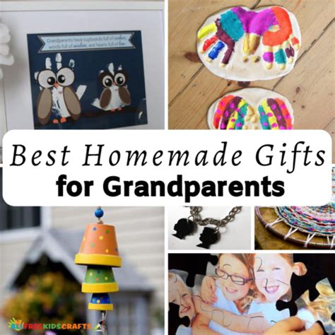 29 Best Homemade Gifts for Grandparents (2020) | AllFreeKidsCrafts.com