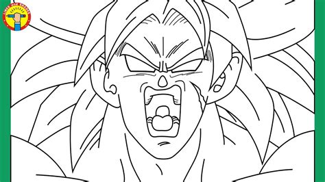 Broly Drawing