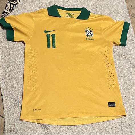 Nike Authentic Neymar Brazil jersey Large #futbol... - Depop