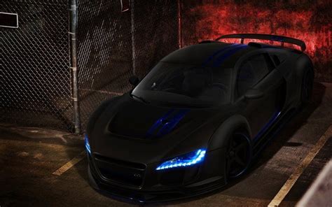 Herunterladen hintergrundbild audi r8, supercars, engel lghts, matt ...