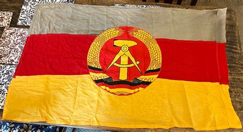 Original EAST GERMAN/DDR FLAG