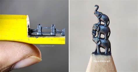 From Pencil Tips to Masterpieces: The Captivating World Of Daya Micro Art (25 Pics)