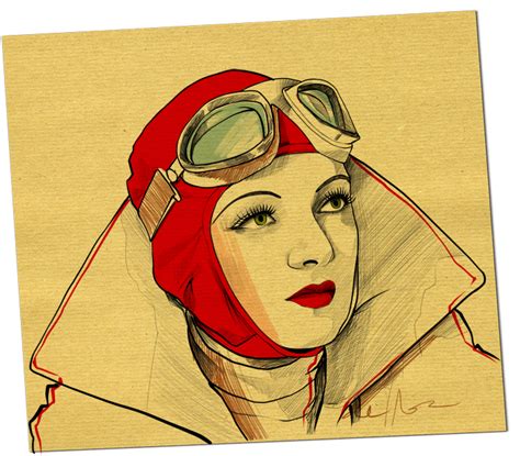 Aviator Pin Up Pictures, Female Pilot, Airplane Art, Vintage Airplanes ...