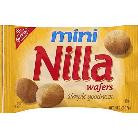 Nabisco Mini Nilla Wafers 1 oz. Bag | Shop | Chief Markets