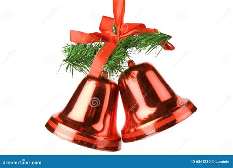 Christmas Bells Decoration stock photo. Image of bright - 6861230