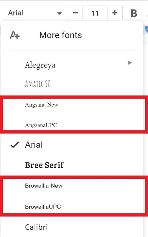 How to get new fonts on google docs - intermoz