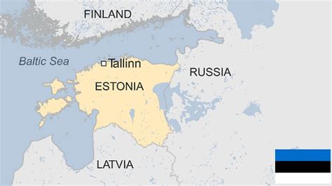 Estonia In World Map - Sena Xylina