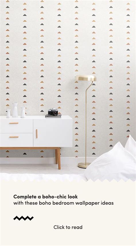 Boho Wallpaper | Bohemian Wallpaper | Hovia UK | Feature wall bedroom, Wallpaper bedroom feature ...