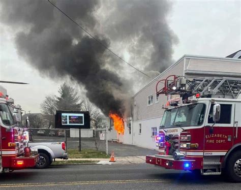 Pair of Massive Fires Take Out Two Elizabeth Landmarks | Jersey Digs