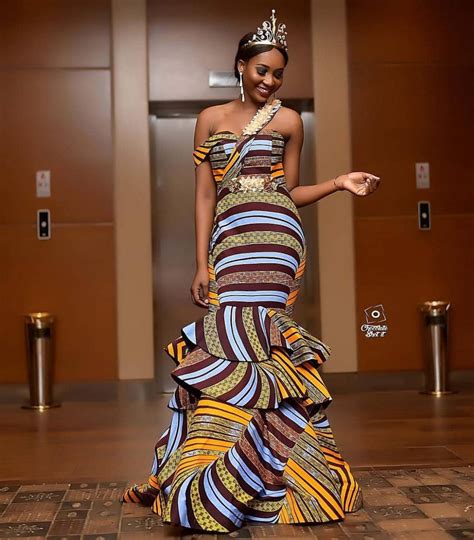 Beautiful Ankara Gowns For Wedding And Every Event 2018