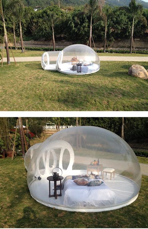 Giant Inflatable Dome Tent Bubble Camping Outdoor Transparent ...