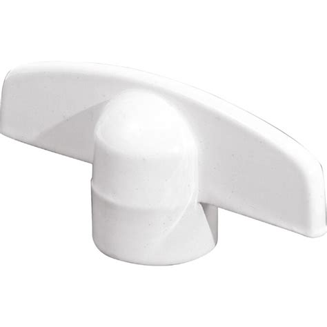 Prime-Line 2-Pack White T-Crank in the Casement Window Crank Handles department at Lowes.com