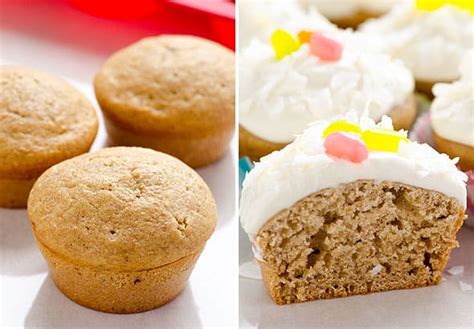 Healthy Vanilla Cupcakes - iFOODreal - Healthy Family Recipes