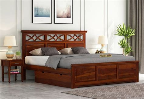 Teakwood queen size cot, Without Storage at Rs 34500 in Chennai | ID: 26071516912