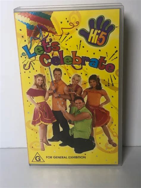 HI 5 LETS Celebrate Vhs Video Pal~ A Rare Find In Excellent Condition £ ...