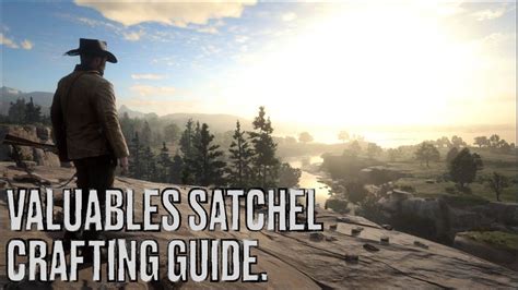 Red Dead Redemption II. Satchels. Valuables Satchel. Complete Crafting Guide. - YouTube