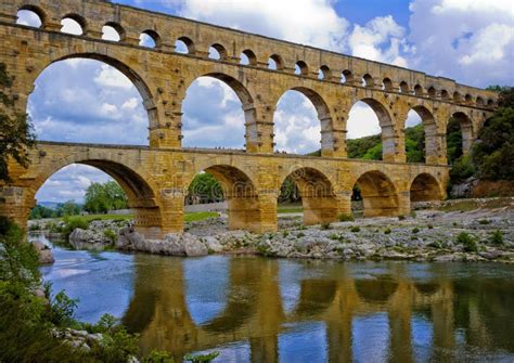 Ancient Aqueduct, Provence France Royalty Free Stock Image - Image: 24716606