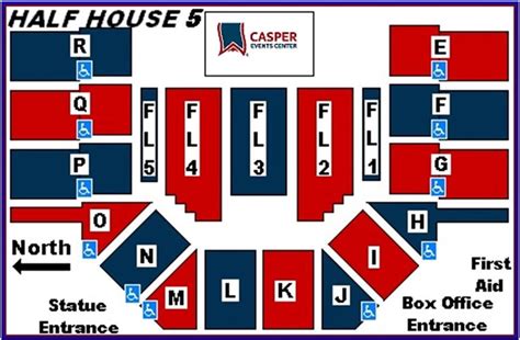 Seating Charts | Casper Events Center