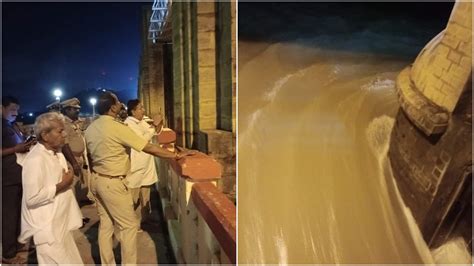 Flood threat in Karnataka as Tungabhadra dam’s crest gate washed away ...