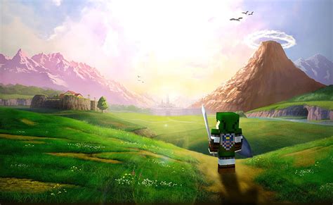 Minecraft Background Art Gallery [] Minecraft Blog, HD wallpaper | Peakpx