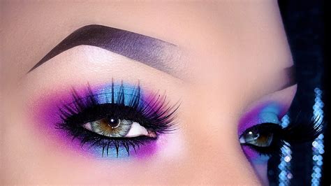 Fresh & Bright Spring Smoky - Colorful Neon Makeup Tutorial - YouTube