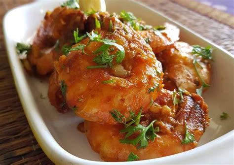 Zesty Jumbo Prawns Recipe by Mona Santosh - Cookpad