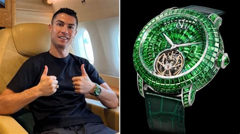 Cristiano Ronaldo's New Jacob & Co Watch Is Set With Tsavorite Gems