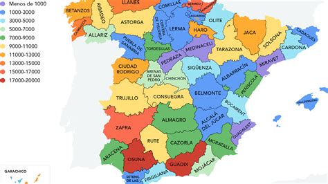 El mapa del pueblo más popular de cada provincia de España | Traveler