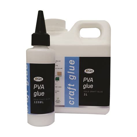 Atlas PVA Glue 125ml / 250ml / 1L – Jimnettes Superstore