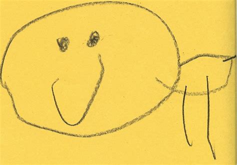 Jasmine draws a puppy with a smiling face | Flickr - Photo Sharing!