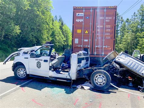 Washington State Patrol officer ‘stable’ after being hit by arson suspect in stolen car | The ...