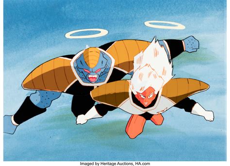 Dragon Ball Z Burter and Jeice Production Cel with Production | Lot #17041 | Heritage Auctions