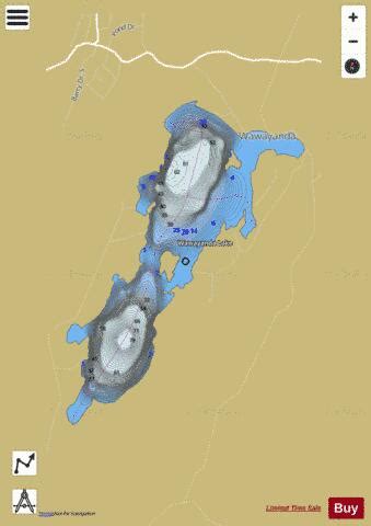 Lake Wawayanda Fishing Map | Nautical Charts App